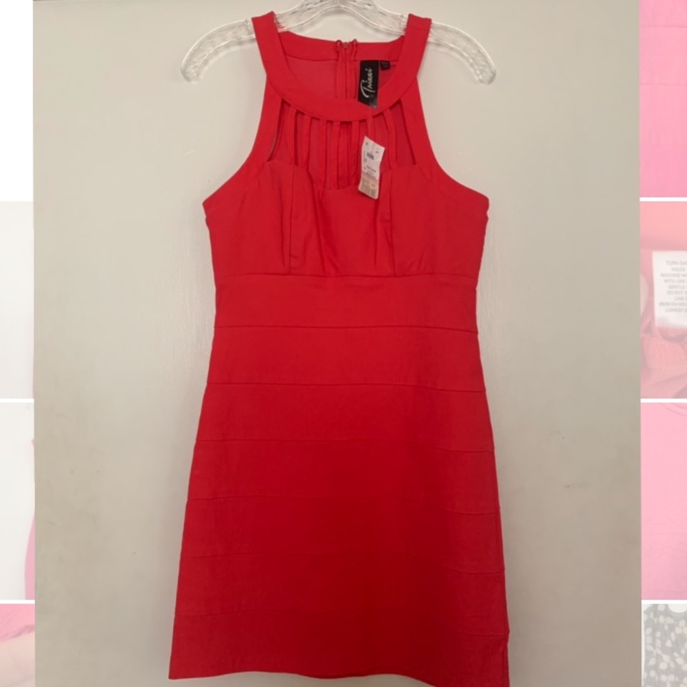 Stretch mini dress with cut-out Junior’s size 13